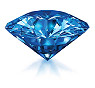 Diamant-Blau
